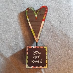 Adorable Wooden Accent - Vintage, Retired